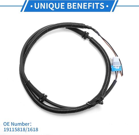 ABS عجلة السرعة الاستشعار الجبهة اليسرى اليمنى ABS الاستشعار نظام الفرامل المضادة للقفل الاستشعار رقم 19115818/1618 ل بويك لوسيرن 2006-2011 in Saudi Arabia