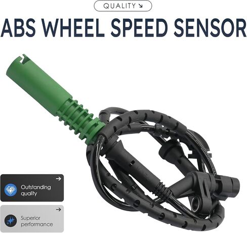2Pcs Front Left and Right Abs Wheel Speed Sensor Compatible with Land Rover Range Rover Ssb500053, Ssf500011 Als1846 06 07 08 09 10 11 12 2006 2007 2008 2009 2010 2011 2012 in Saudi Arabia