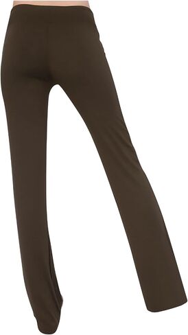 FAVIPT Wide Leg Yoga Pants Women Drawstring High Waisted Leggings Bell Bottom Workout Loose Comfy Flare Sweatpants in Saudi Arabia