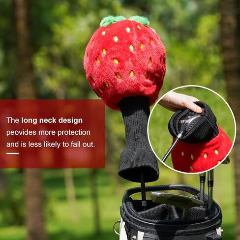 Craftsman Golf Squirrel Plush Driver Headcover Animal Golf Club Covers Add Fun to Your Golf in Saudi Arabia
