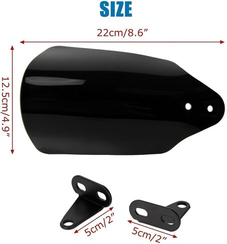 Road Glide Motorcycle Handguards - PSLER Upgrade Handlebar Hand Guards Compatible with Touring Road Glide Electra,Road King CVO/SE, Softail Low Rider ST Street Bob FXBB 114 FXBBS 117 FXLRST 2009-2025 in Saudi Arabia