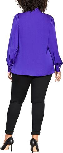City Chic Women's Plus Size Top - In Awe in Saudi Arabia