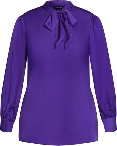 City Chic Women's Plus Size Top - In Awe in Saudi Arabia