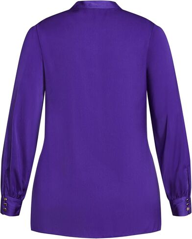 City Chic Women's Plus Size Top - In Awe in Saudi Arabia