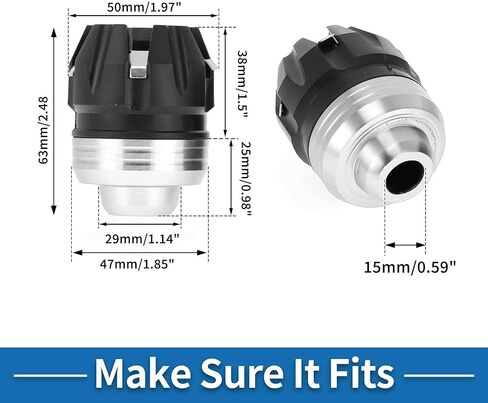 Motorcycle Frame Sliders Front Fork Falling Protection Wheel Crash Protector Scooter Moped Aluminum Alloy Plastic Black 2 Pcs in Kuwait