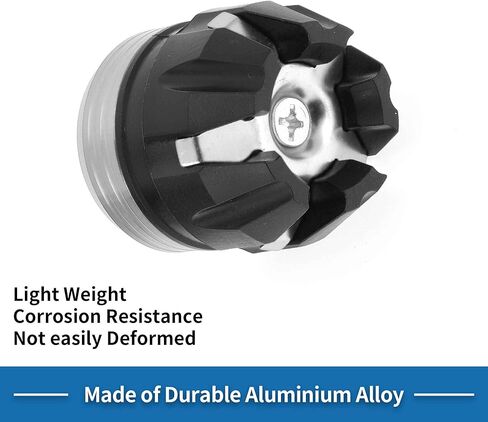 Motorcycle Frame Sliders Front Fork Falling Protection Wheel Crash Protector Scooter Moped Aluminum Alloy Plastic Black 2 Pcs in Kuwait