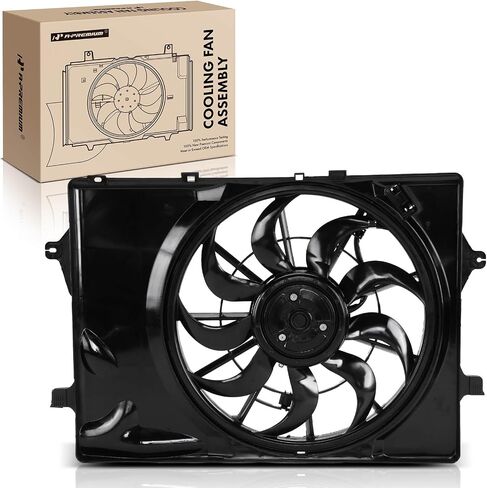 A-Premium Engine Radiator Cooling Fan Assembly with Brushless Motor Compatible with Select Kia & Hyundai Models - Sportage 2023-2024, Tucson 2022-2023, 2.5L in Saudi Arabia