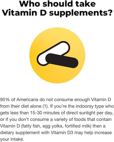 فيتامين د3 25 ميكروجرام (1000 وحدة دولية) | 650 كبسولة هلامية - كمية كافية لمدة 22 شهرًا | يدعم العظام والأسنان والعضلات والجهاز المناعي | خالي من الغلوتين | مكمل سهل البلع | صُنع من أجل التواصل الصحي مع الطبيعة in Kuwait