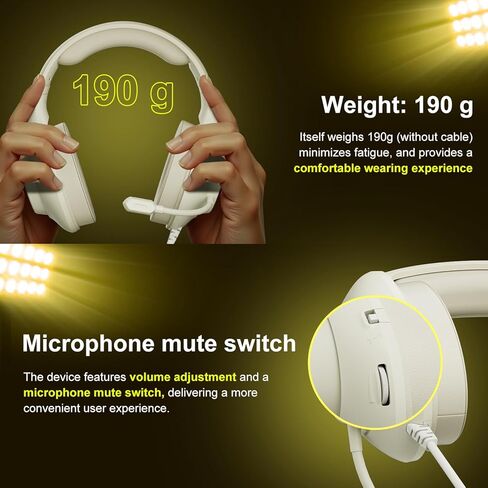 Gaming Headset PS5 Headset, Wired Headset with 7.1 Surround Sound, H-7 Gaming Over Ear Headphones with Noise Cancelling Flexible Mic Memory Earmuffs, for PC/PS5/PS/XboxSeries X/S/Switch (Purple) in Kuwait