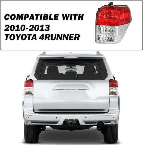 مجموعة مصابيح خلفية SOCKIR لسيارة Toyota 4Runner الخلفية 2010-2013، استبدال OE، جانب الركاب الأيمن in Kuwait