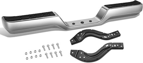 DNA MOTORING Rear Bumper Compatible with 1989-1995 Toyota Pickup, TO1102221, 52150-35010, 52153-35010, 52152-35010, 52163-89101, 52164-89101, 52181-89118, 52182-89115, Chrome, RBUM-TP89-01-CH in Saudi Arabia