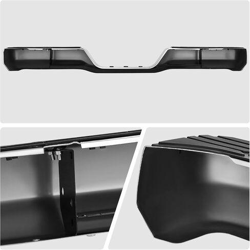 DNA MOTORING Rear Bumper Compatible with 1989-1995 Toyota Pickup, TO1102221, 52150-35010, 52153-35010, 52152-35010, 52163-89101, 52164-89101, 52181-89118, 52182-89115, Chrome, RBUM-TP89-01-CH in Saudi Arabia