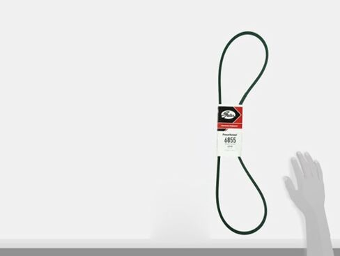 Gates Belt, Black, 55" x 1/2" - 6855 in Saudi Arabia