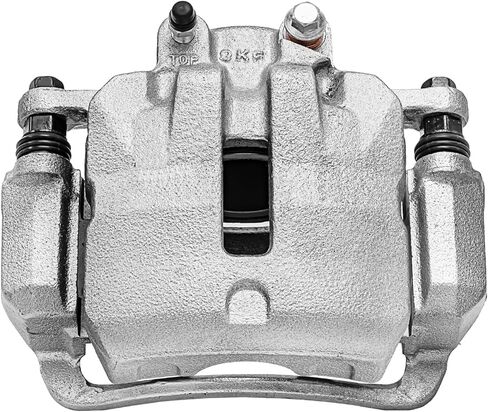 Detroit Axle - Front Right Brake Caliper for Chevrolet Impala Malibu Equinox GMC Terrain Buick Regal Allure LaCrosse Cascada Cadillac ELR, Passenger Side Disc Brake Caliper w/Bracket Replacement in Saudi Arabia