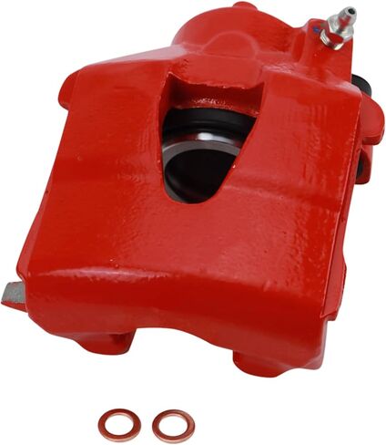 مجموعة فرجار الفرامل الأمامية عالية الأداء من TRQ متوافقة مع 2009-2011 Audi A3 A3 Quattro 1998-2010 Volkswagen Beetle 1999-2006 Golf 1999-2015 Jetta in Saudi Arabia