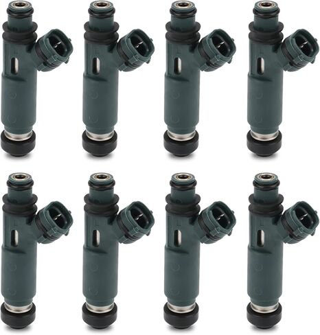 حاقن الوقود JDMON 8 قطع متوافق مع Toyota 4Runner 2003-2005، Land Cruiser 1998-2006، Sequoia 2001-2004، Tundra 2000-2004 4.7L بديل لـ 23209-0F010 23250-50040 in Saudi Arabia