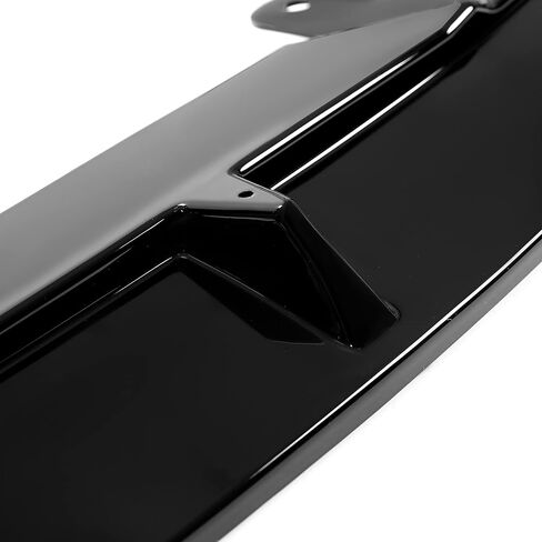 KUAFU Front Bumper Lip Splitter Compatible with 2018-2022 Honda Accord 4Dr Sedan Air Dam Under Chin Spoiler Bumper Protector Painted Black & White Plastic 3Pcs in Saudi Arabia