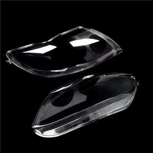 Left/Right Side Headlamp Cover Compatible for BMW Z4 E85 2003-2008 Car Transparent Cover Lampshade Lamp Shade Front Headlight Cover Lens(1pcs Left Side) in Saudi Arabia