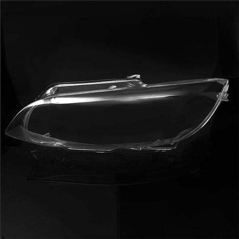 Car Front Headlight Lens Covers Compatible for BMW E92 E93 Coupe Convertible M3 2006-2010 Clear Headlamp Cover Shell(Left) in Saudi Arabia