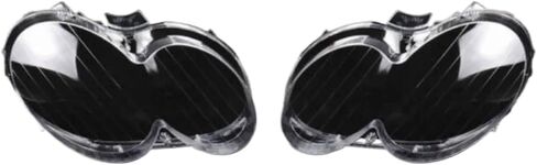 Pair Headlight Cover Shell Car Headlight Lens Cover Compatible for-Benz W209 CLK 2003-2009 Headlamp Shade Shell Glass Cover(Right) in Saudi Arabia
