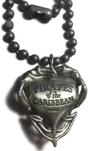 Silver Moon Bay Pirates of The Caribbean Tia Dalma Necklace in Saudi Arabia