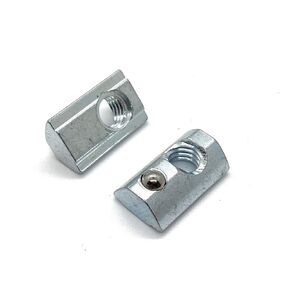 5/16-18 Roll-in T-Nut with Ball Spring 24pcs 15 & 40 Series Aluminum Profile, Compatible with 80/20 13040