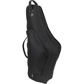 Alto Saxophone Bag Case, Alto Sax Lightweight Gig Bag Backpack with Padding, Shoulder Strap, External Pocket, Saxophone Carrying Bag, black Travel Organizer Bags