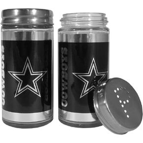 Siskiyou Sports NFL Dallas Cowboys Black Salt & Pepper Shaker Dallas Cowboys, One Size, Black