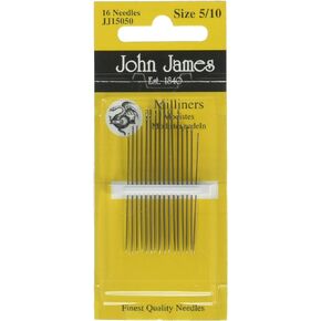 Colonial Needle 16 Count John James Milliners/Straw Assorted Needles, Size 5/10