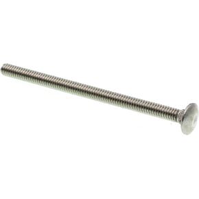 Prime-Line 9062545 Carriage Bolts, 1/4 In.-20 X 4 In., Grade 18-8 Stainless Steel (15 Pack)