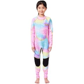 Cheekaaboo Long Sleeves Toddler Kids Sunsafe UPF50 2.5mm Neoprene Snorkelling Diving Wetsuit