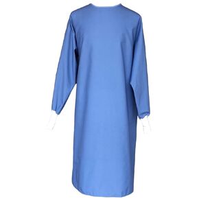 Avery Hill Washable Reusable Medical PPE Level 1 Isolation Gown for Dentists, Hygienists, Doctors, Nurses and Medical Personnel - Blue - X-Large