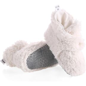 Ella Bonna Unisex Teddy Baby Booties Cotton Newborn Baby Socks Slipper Toddler Shoes, Infant Baby Girl Booties, Boy Socks in Kuwait