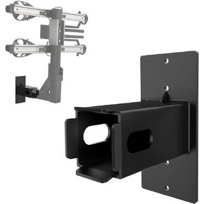 حامل جداري من WALMANN، حامل دراجة مثبت على حامل البضائع ومنظم جدار جراج حامل البضائع، تخزين جهاز استقبال وصلة المقطورة، يحمل ما يصل إلى 200 رطل (2 بوصة) in Kuwait