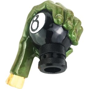 Arenbel Racing Speed Shifter Knob Clawing 8 Ball Style Gear Lever Shift Handle Replacement Fit Most Manual Auto Cars, Green