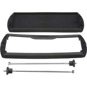 Attwood 9094-5 Heavy-Duty Battery Tray, For 29/31 Series Batteries, Black Plastic, 13 1/6 Inches L x 6 7/8 Inches W