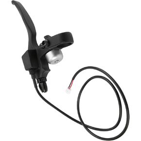 Dilwe Brake Lever with Bell, 8.5in Electric Scooter Brake Handle Brake LeverReplacement
