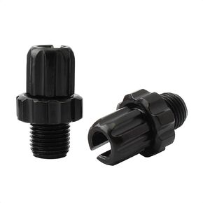 ALEOED Black/Silver Bicycle M10 Brake Cable Handle Lever Adjusting Screws Fastener Bolt 10mm Brake Accessorie for Mountain Road Bike MTB