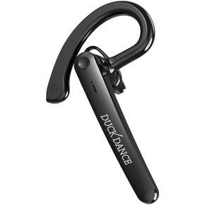 Signle Ear Bluetooth Headphone Bluetooth Headphone Wireless w Mouthside Microphone for Call Center, Driving, Meeting, Office Work for Crystal Clear Hands-free Communications (Headphone Black Only)