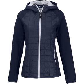 Cutter & Buck Rainier Primaloft Eco Womens Full Zip Hybrid Jacket
