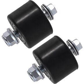 Stylemafia Black Lower Chain Roller Guide Set Compatible with Yamaha YFZ 350 Banshee 1987-2006,2 PCS (8mm)
