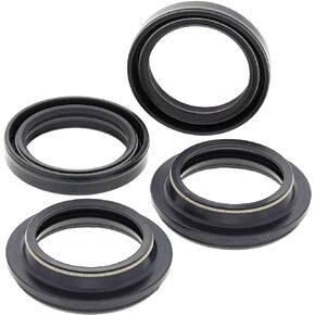 All Balls Racing Fork Seal & Dust Seal Kit 56-121 Compatible With/Replacement For Kawasaki KX100 1995-2018, KX80 Big Wheel 1992-1994, KX85 2001-2018, KX85 Big Wheel 2001-2018