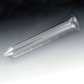 Globe Scientific 112030 Polystyrene Graduated Urine Centrifuge Tube with Sediment Bulb and Flared Top, 12ml Capacity (Case of 1500)
