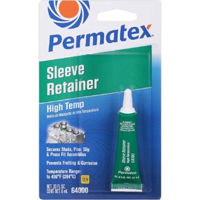 Permatex 64000 High Temperature Sleeve Retainer, 6 ml, Pack of 1