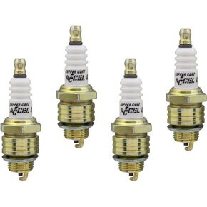 ACCEL 0437S-4 Shorty Copper Core Spark Plug, (Pack of 4)