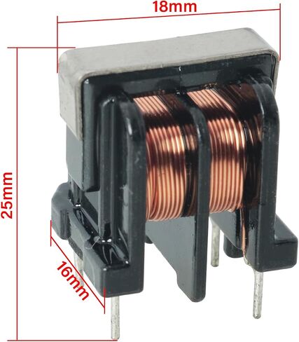 Toroid Magnetic Inductor FMHXG 8PCS E Shape Toroid Magnetic Inductor Monolayer Wire Wind Wound 10mH Inductance Coil in Saudi Arabia