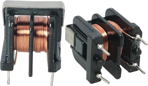 Toroid Magnetic Inductor FMHXG 8PCS E Shape Toroid Magnetic Inductor Monolayer Wire Wind Wound 10mH Inductance Coil in Saudi Arabia