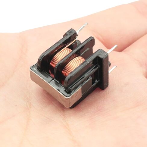 Toroid Magnetic Inductor FMHXG 8PCS E Shape Toroid Magnetic Inductor Monolayer Wire Wind Wound 10mH Inductance Coil in Saudi Arabia