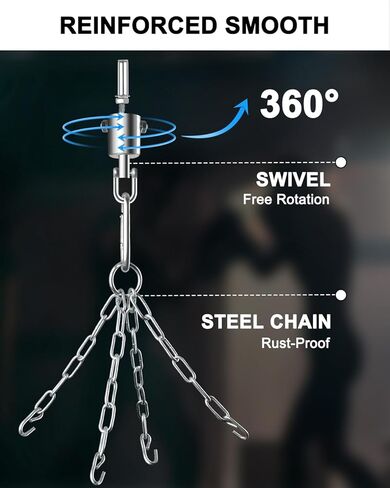 Punching Bag for Adults, 4FT PU Heavy Boxing Bag Set, Punching Bags with 12OZ Punching Gloves for Home Gym MMA Karate Kickboxing Muay Thai Training - Unfilled in Kuwait