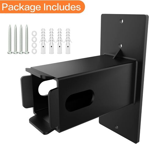 حامل جداري من WALMANN، حامل دراجة مثبت على حامل البضائع ومنظم جدار جراج حامل البضائع، تخزين جهاز استقبال وصلة المقطورة، يحمل ما يصل إلى 200 رطل (2 بوصة) in Kuwait